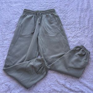 Refuge Athletics Sage Green Joggers - Size Small